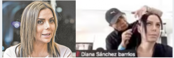 Diputada de Morena sesiona… mientras la peinan y maquillan en estética